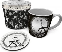 Set regalo THE NIGHTMARE BEFORE CHRISTMAS – tazza 315 ml, sottobicchiere in sughero e scatola di latta