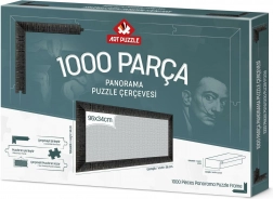 Cornice per puzzle 96x34 cm nero