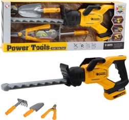 Set da giardino per bambini con forbici elettriche