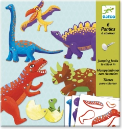 Djeco burattini dinosauri