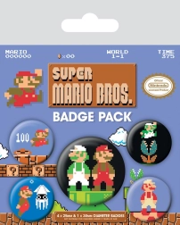 Set di spille SUPER MARIO BROS. (5 pz)