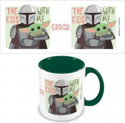Tazza in ceramica Mandalorian The Kids With Me 315 ml
