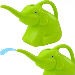 Annaffiatoio di plastica per bambini elefante verde