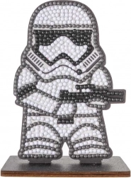 Pittura diamantata Star Wars: Stormtrooper – set Crystal Art