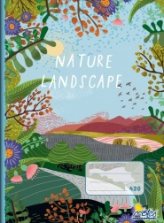 Quaderno scolastico A4 liscio 20 fogli Natura