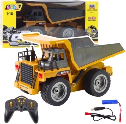 CAMION RIBALTABILE SPECCHIO-CONTROLLATO HUINA 1:18, 9 canali