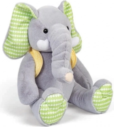 Elefante di peluche con zainetto 26 cm BIGJIGS TOYS