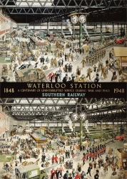 Puzzle Stazione di Waterloo nel 1848 e 1948, 1000 pezzi