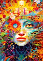 Puzzle Musa Audace 1000 pezzi