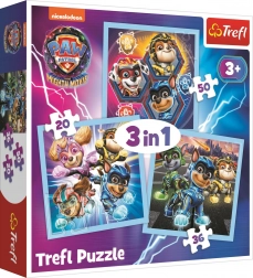 Puzzle 3in1 Paw Patrol Moc Mighty Pups