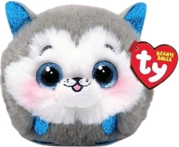 Pallina di peluche TY Beanie Husky grigio
