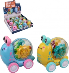 Lumaca con volano e luce