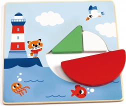 Gioco educativo in legno Tangramini per bambini