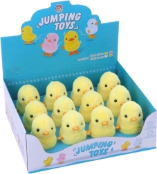 Pulcino giallo a molla