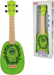 Ukulele verde per bambini 54 cm