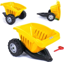 Woopie rimorchio per bambini Active Trailer giallo 35 kg