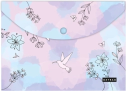 Portadocumenti con bottone A4 Colibrì