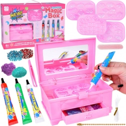 Kit creativo per la creazione di gioielli con gel magici