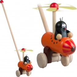 Detoa Giocattolo in Legno 'Talpa che Cammina'