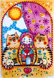 Puzzle Matryoshka 500 pezzi ANATOLIAN
