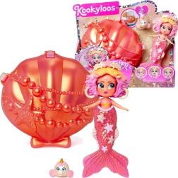 KookyLoos Sunset Fantasy Mermaid – figurina sirena con borsetta e accessori