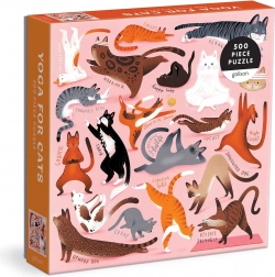 Puzzle Yoga per gatti 500 pezzi