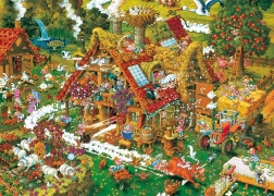 Heye Puzzle Cartoon Classics: Fattoria Felice 1000 pezzi