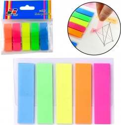 Etichette indice colorate autoadesive rettangolari 45x12mm