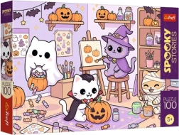 Puzzle da 100 pezzi SpookyStories – Mała pracownia magii - 1 pezzo