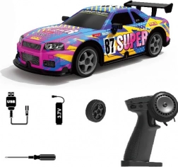 Super auto RC luminoso con drifting 20 cm