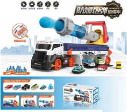 Autotrasportatore con lanciatore di palline