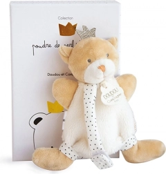 Set da regalo orsetto di peluche con supporto per ciuccio