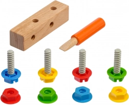 Lucy & Leo viti e dadi – set di gioco montessori
