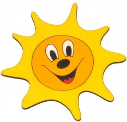 Maniglia in legno per mobili Sole