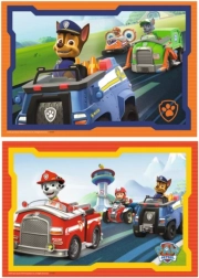 Puzzle Ravensburger PAW Patrol: set 2×12 pezzi