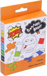 Tempere metalliche set 6×12 ml