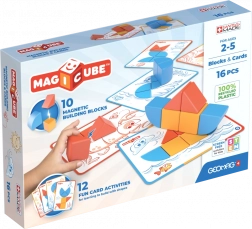 Geomag Magicube Blocks & Cards – costruzioni magnetiche 16 pezzi