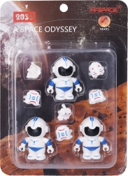 Astronauti 3 figure 6 cm