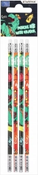 matite dino con gomma 4 pz