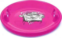 Piattello da neve Baby Mix 60 cm Music rosa