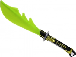 Machete gialla luminosa per bambini a batteria