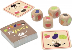 Vilac gioco di dadi Giorno del raccolto (gioco per famiglie dai 3 anni)