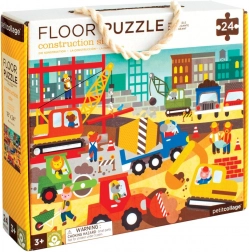 Puzzle da pavimento Cantiere per bambini dai 3 anni in su