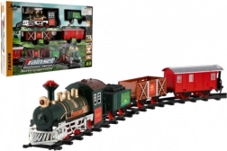 Set del treno con suoni e luci a batteria