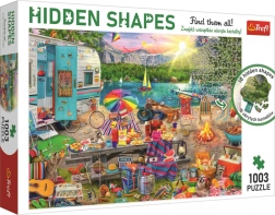 Puzzle Hidden Shapes – viaggio in camper