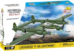 Set di costruzione aereo LOCKHEED P-38 Lightning – 332 pezzi