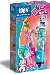 Clementoni Idea set creativo per realizzare evidenziatori Sweet Pets