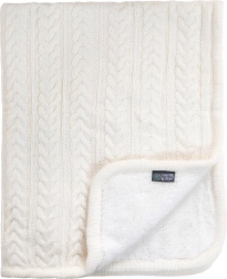 Coperta Vinter & Bloom Cuddly Ivory