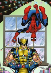 Puzzle Spiderman e Wolverine 1000 pezzi Trefl Premium Plus