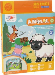 magneti animali in gommapiuma – set creativo per bambini